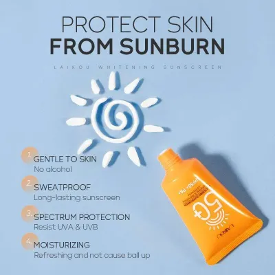 Laikou Whitening Sun Protector Sunscreen Cream  30gm